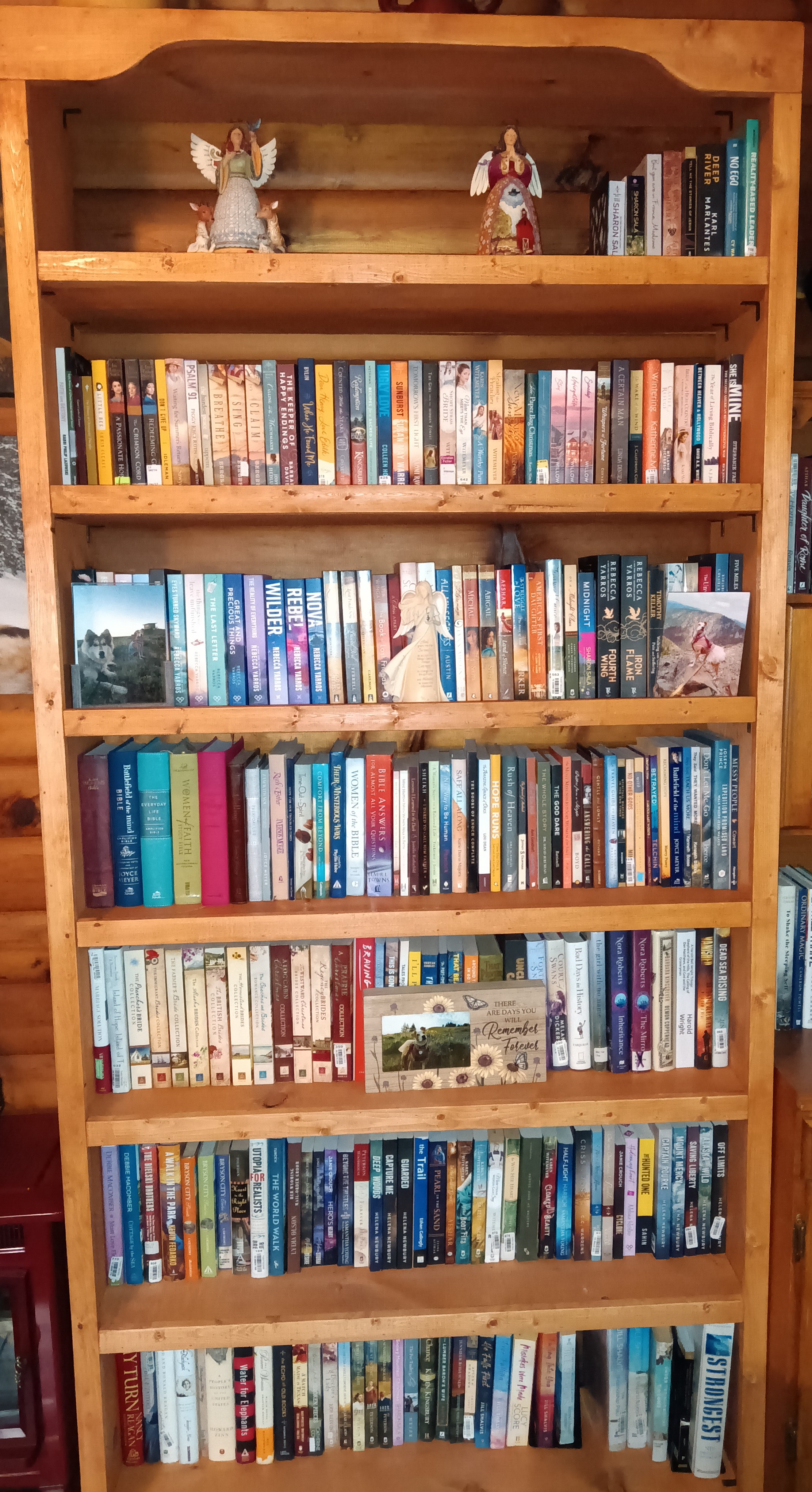 Custom Solid Pine Bookcase